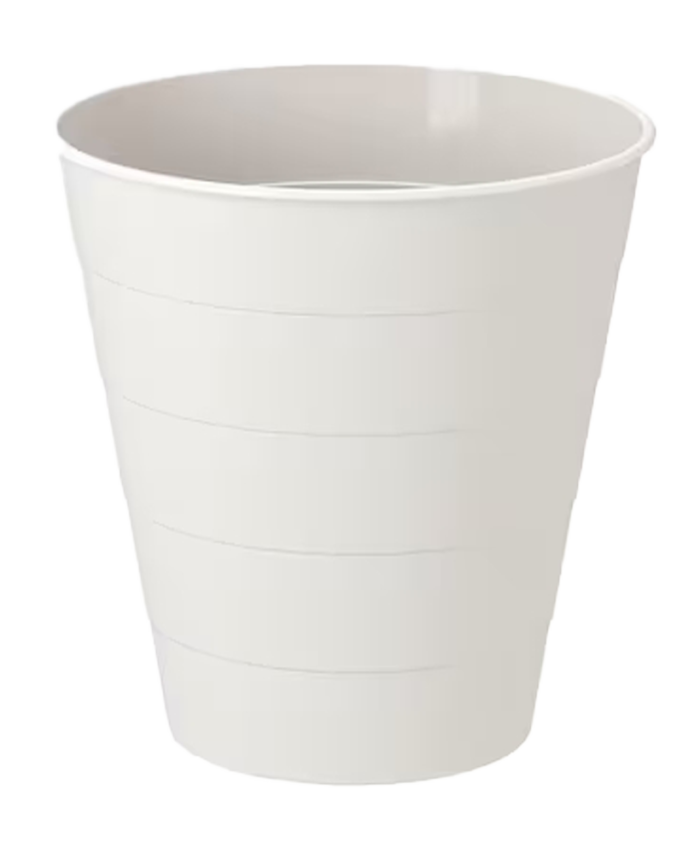 POUBELLE BLANC